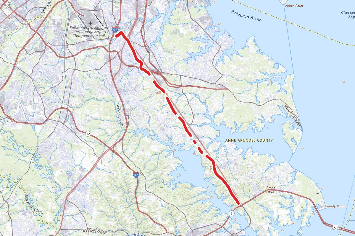 Baltimore and Annapolis (B&A) Trail
