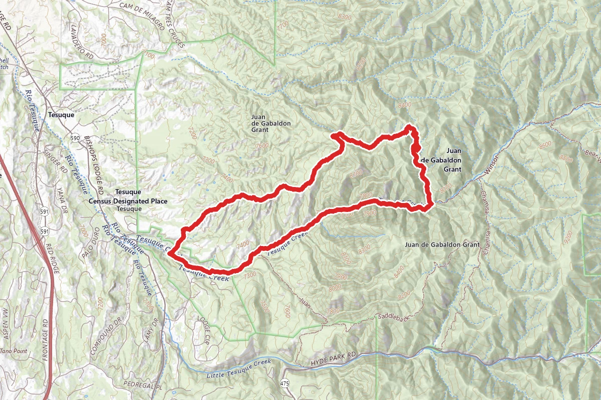 Tesuque Creek Ridge Loop