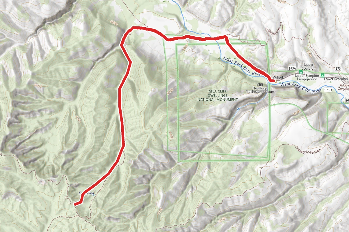 EE Canyon Trail
