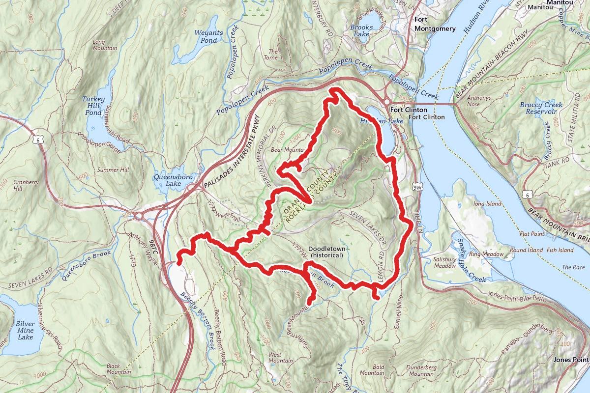Anthony Wayne and Bear Mountain Loop