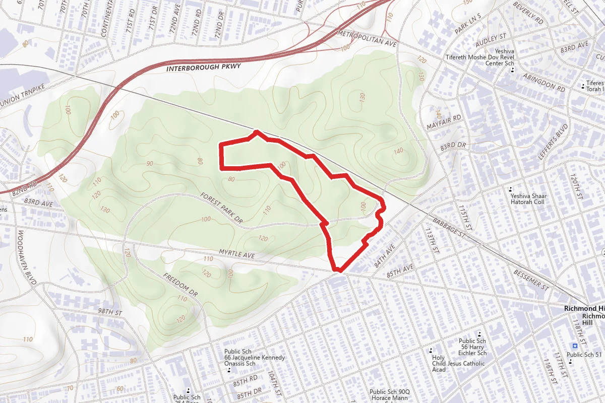 Orange and Yellow Trail Loop