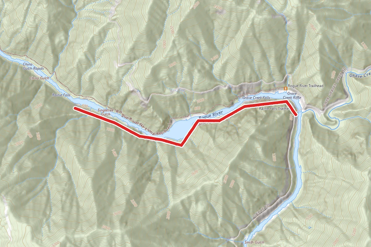 Rainie Falls Trail