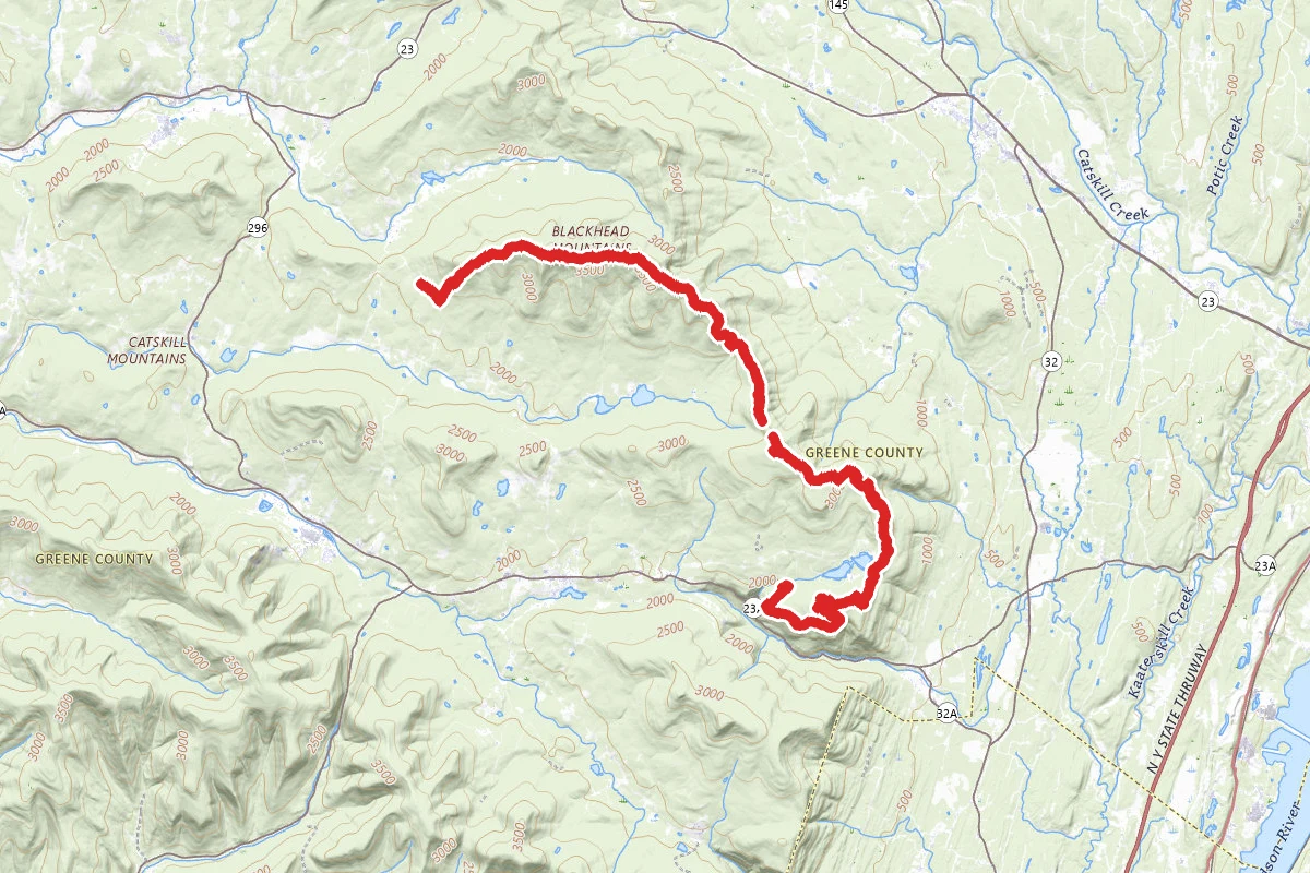 Kaaterskill to Blackhead Trail