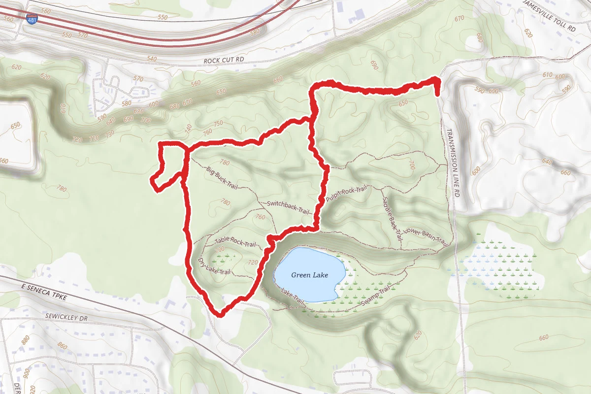 Mildred Faust, Long Trail, and Long Trail Extension Loop