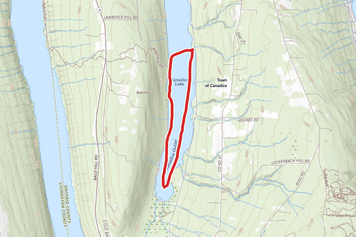 Canadice Lake Canoe Loop