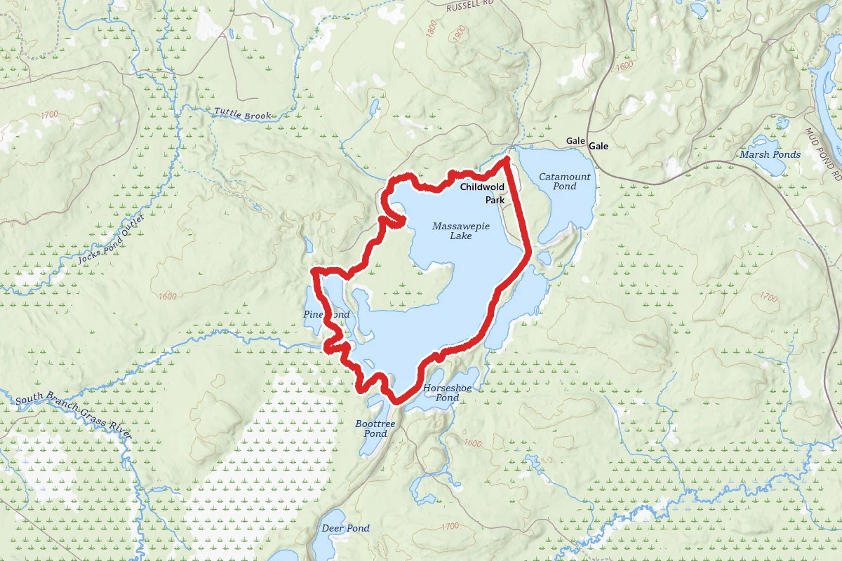 Massawepie Lake White Trail