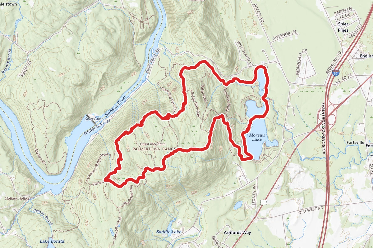 Ridge Run, Eastern Ridge, White Birch and Western Ridge Loop