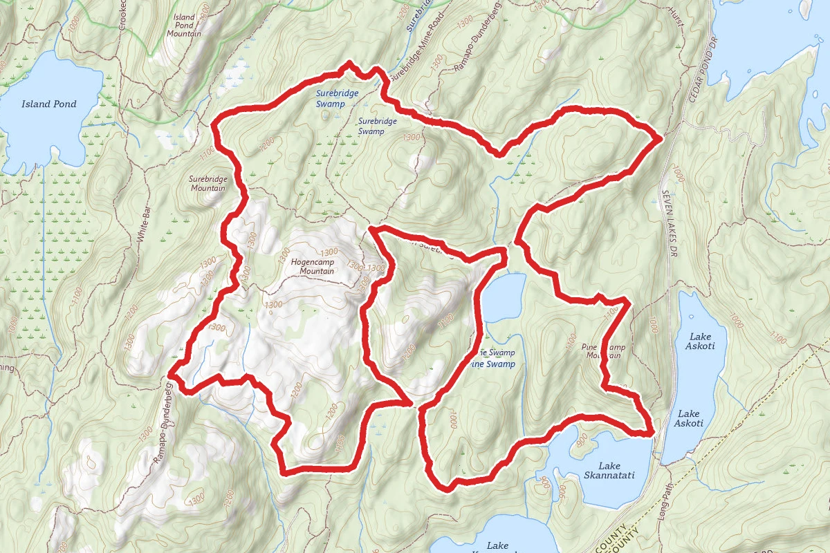 Harriman State Park Loop