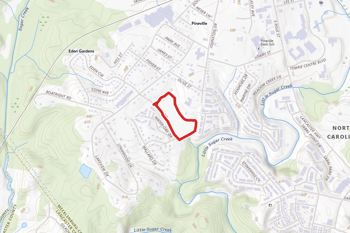 Pineville Lake Park Loop