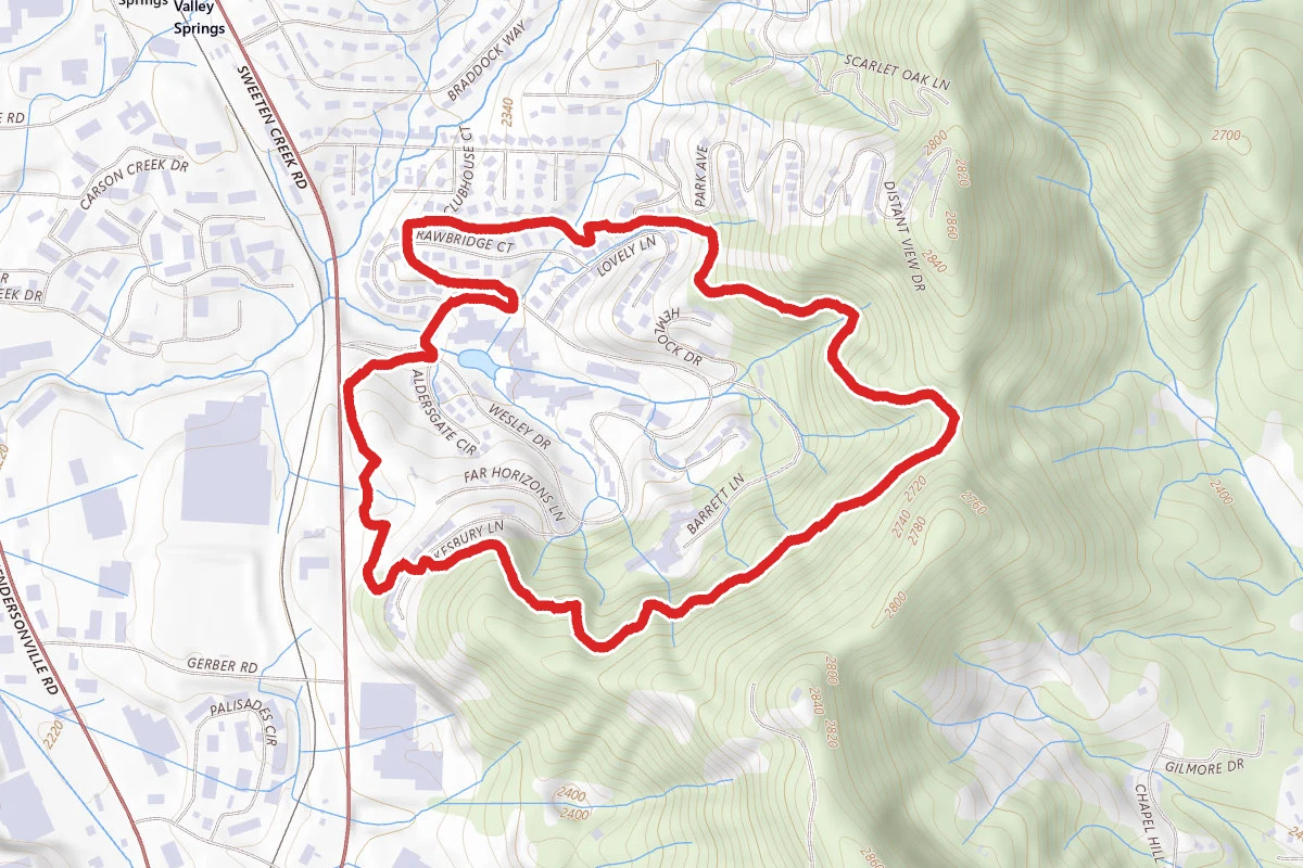 Givens Estates Perimeter Trail