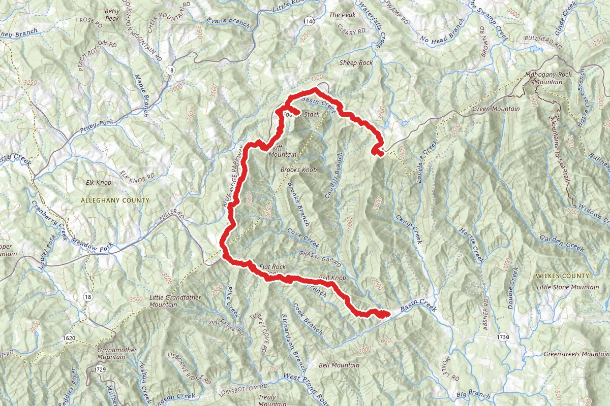 Flat Rock Ridge Trail
