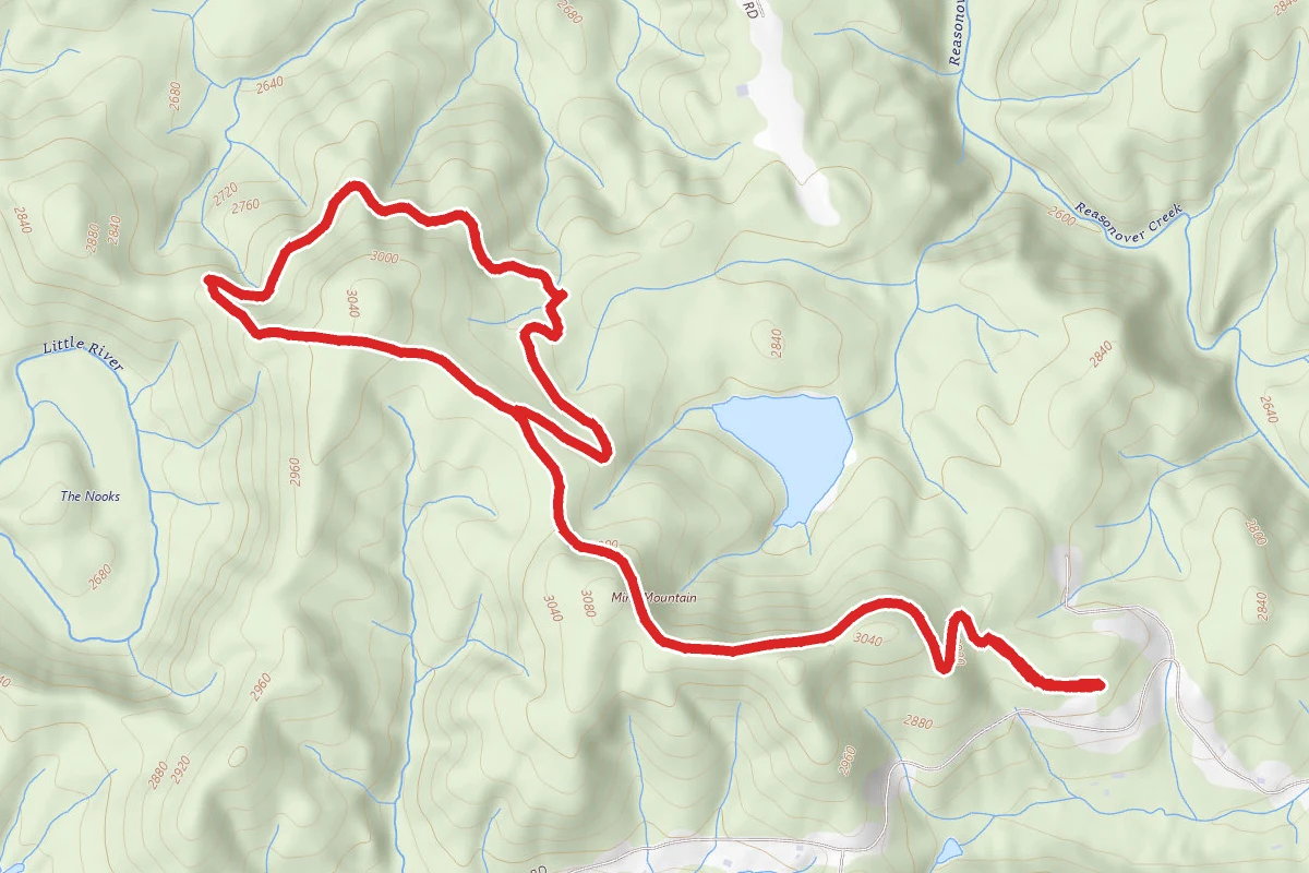 Mine Mountain, Cart Trail, and Laurel Ridge Loop