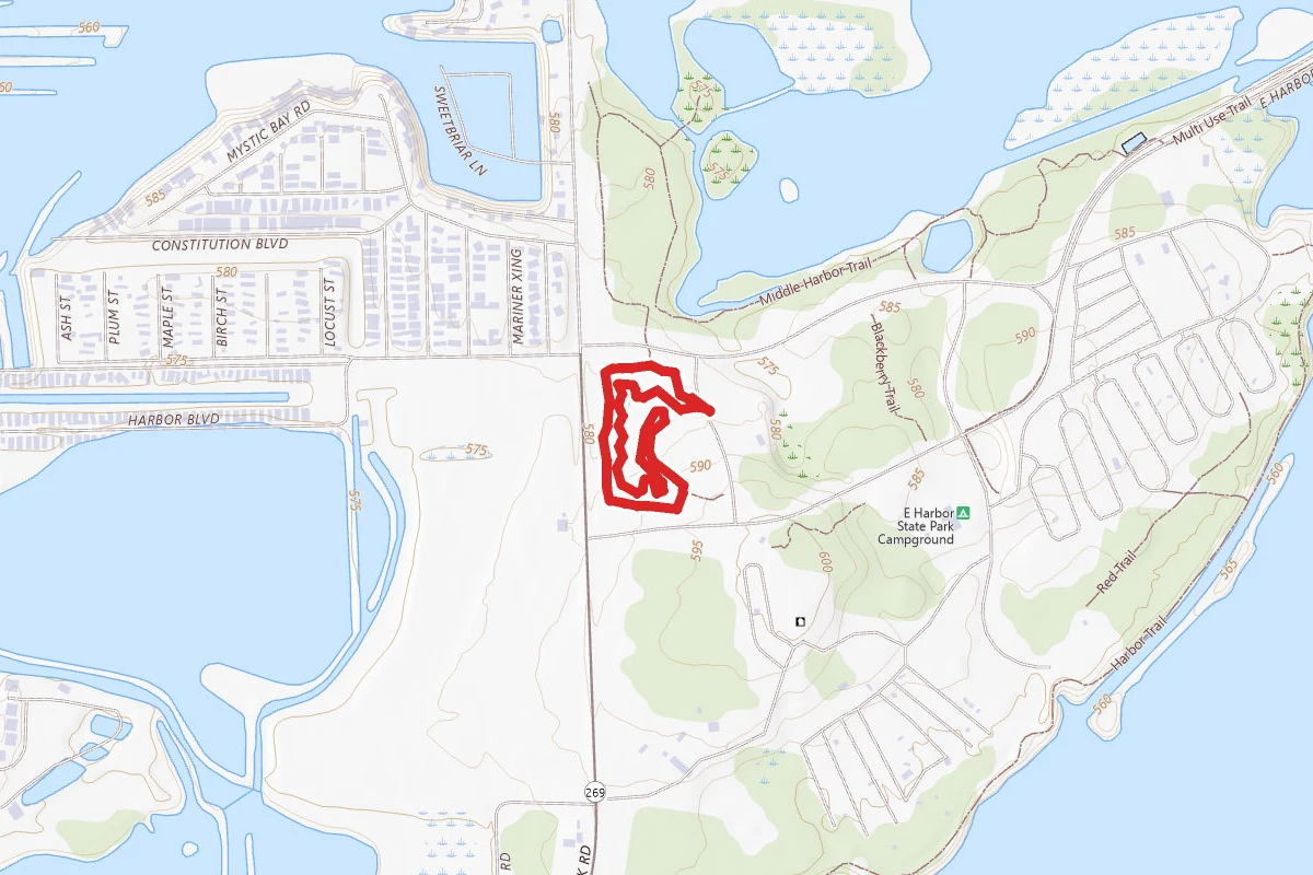 East Harbor Meadow Trail