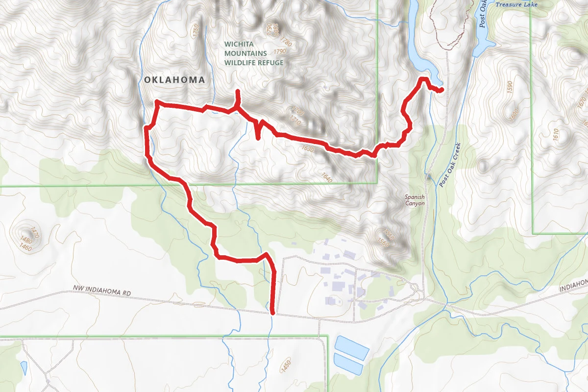 Post Oak Lake to Ison's Dam