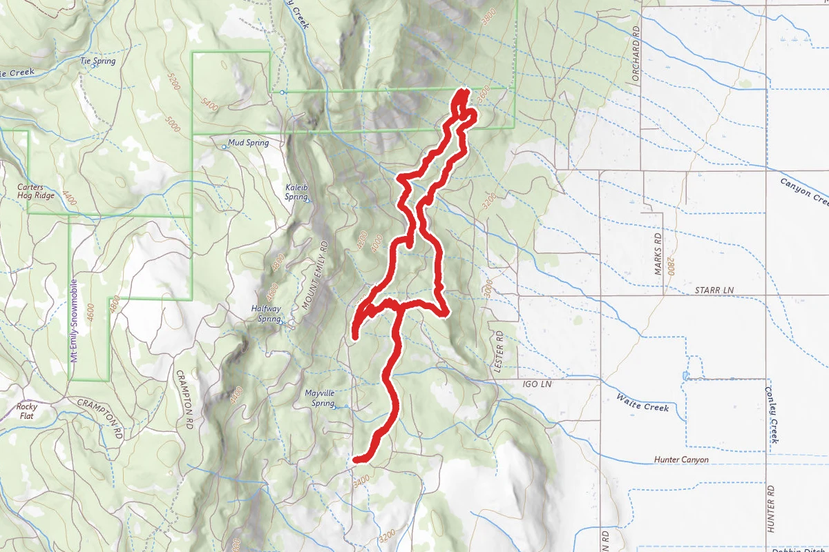 Mount Emily Recreation Area Loop
