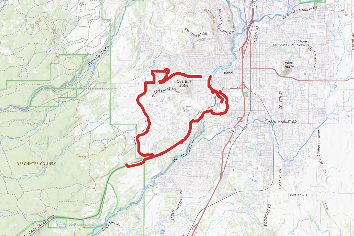Bend Half Marathon Course