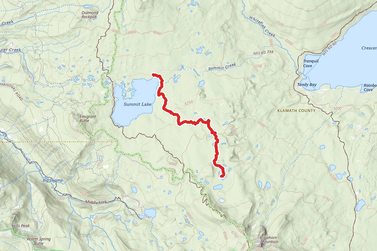 Windy Lakes Trail