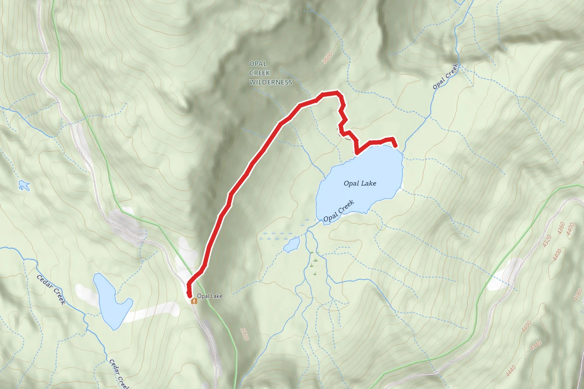 Opal Lake Trail #3372