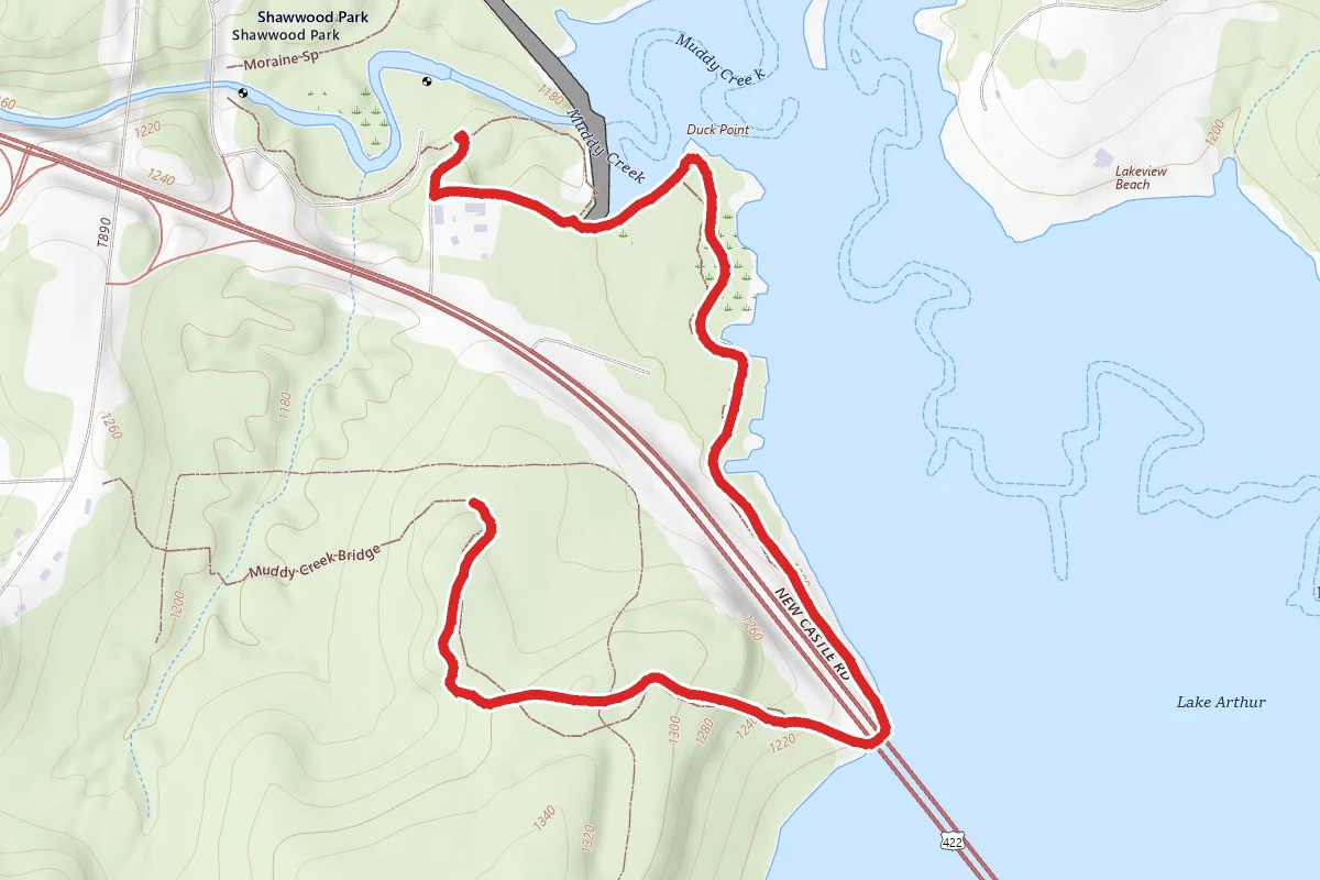 Shawood and Lake Arthur Trail