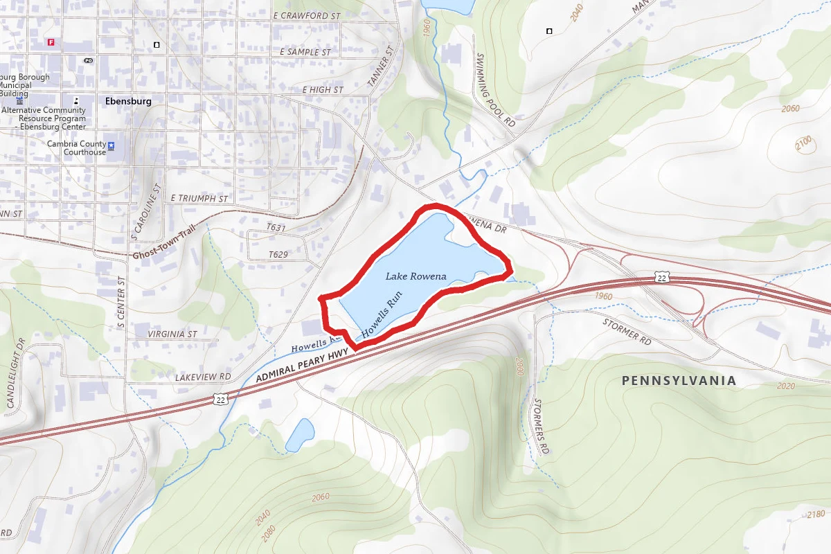 Lake Rowena Trail