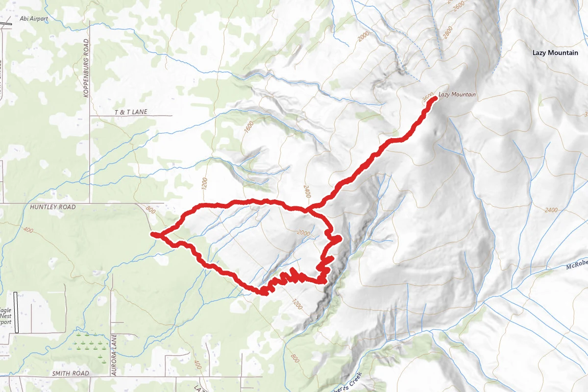 Lazy Mountain Trail