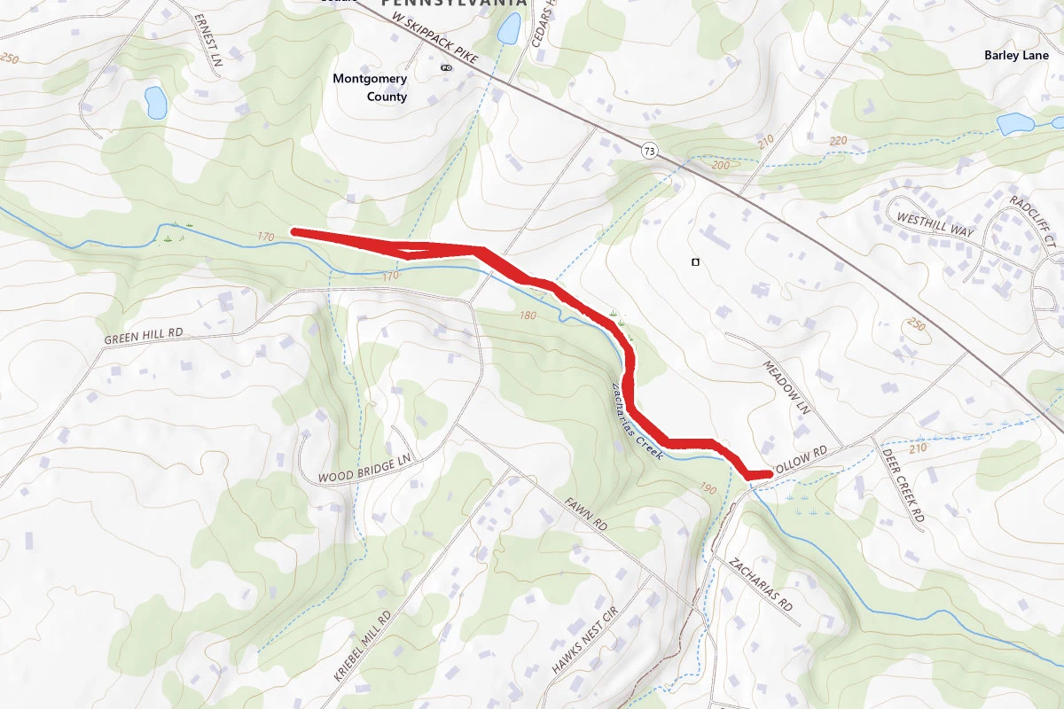 Zacharaias Creek Trail