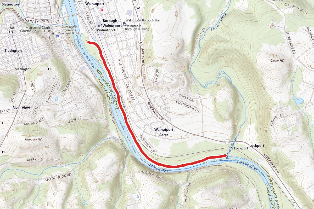 Walnutport Canal Spur