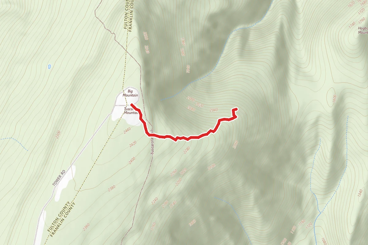 Hogback Mountain Trail