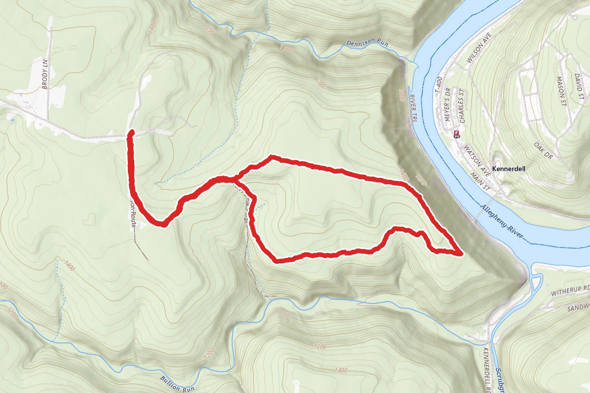 Iron Furnace, Overlook, Kennerdell Trail
