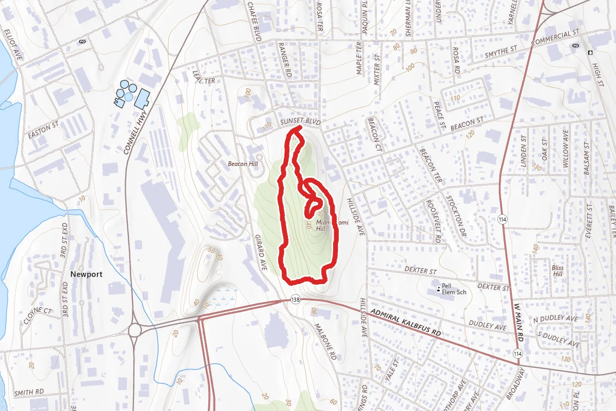 Miantanomi Hill Loop
