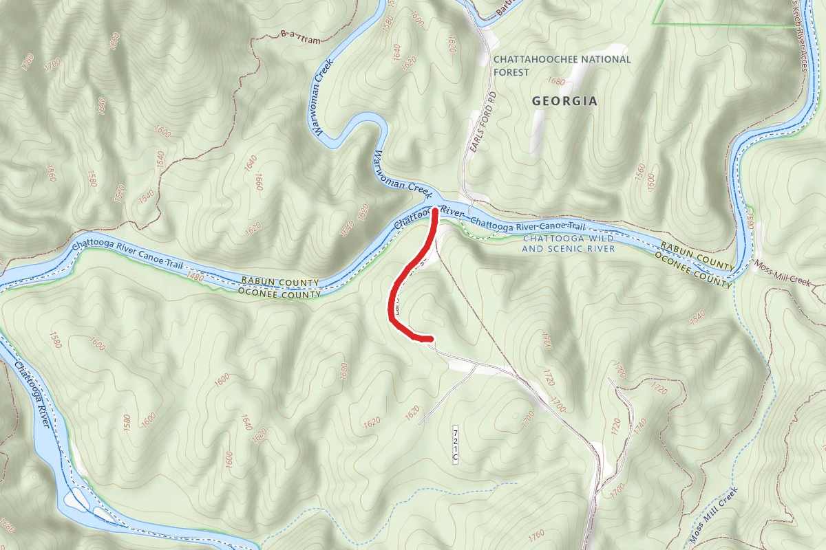 Earls Ford Access Trail