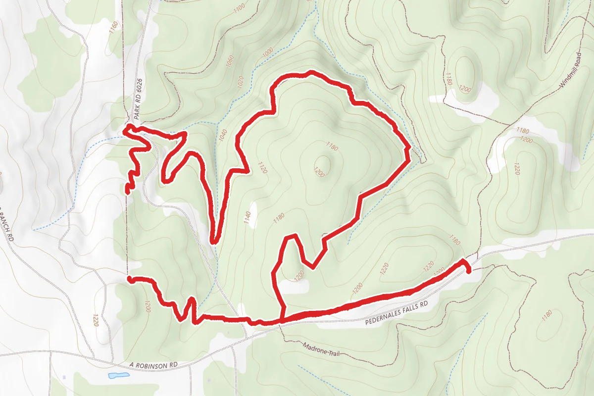 Madrone, Juniper Ridge, South Loop Equestrian Trail Loop