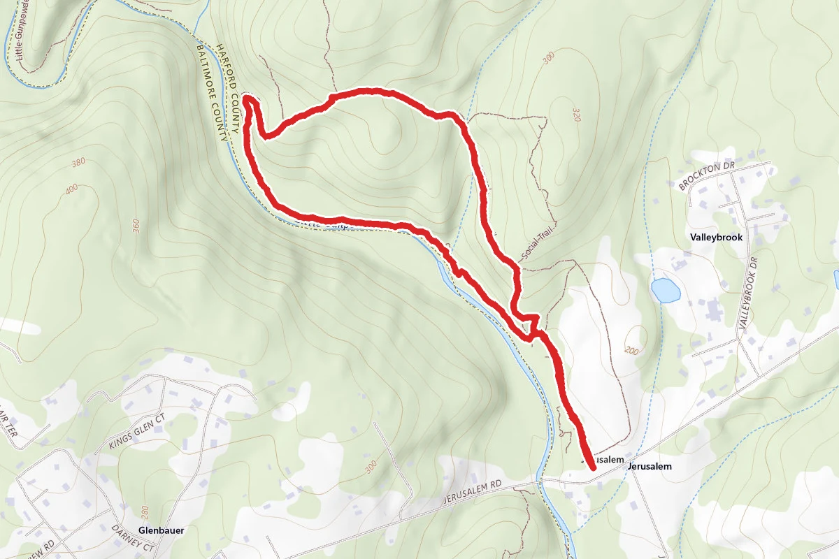Jerusalem Mills and Little Gunpowder Short Loop Trail