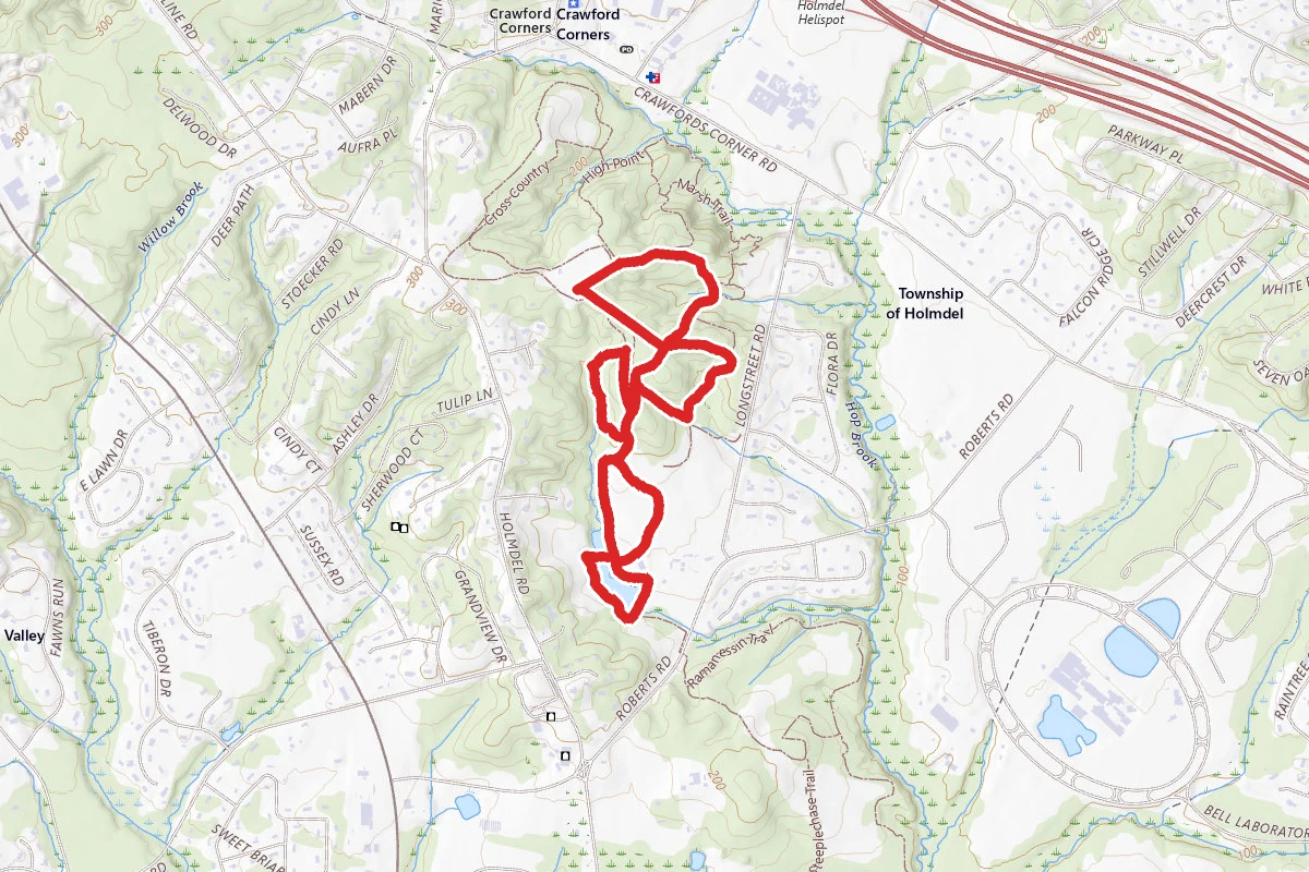 Holmdel Park Trails
