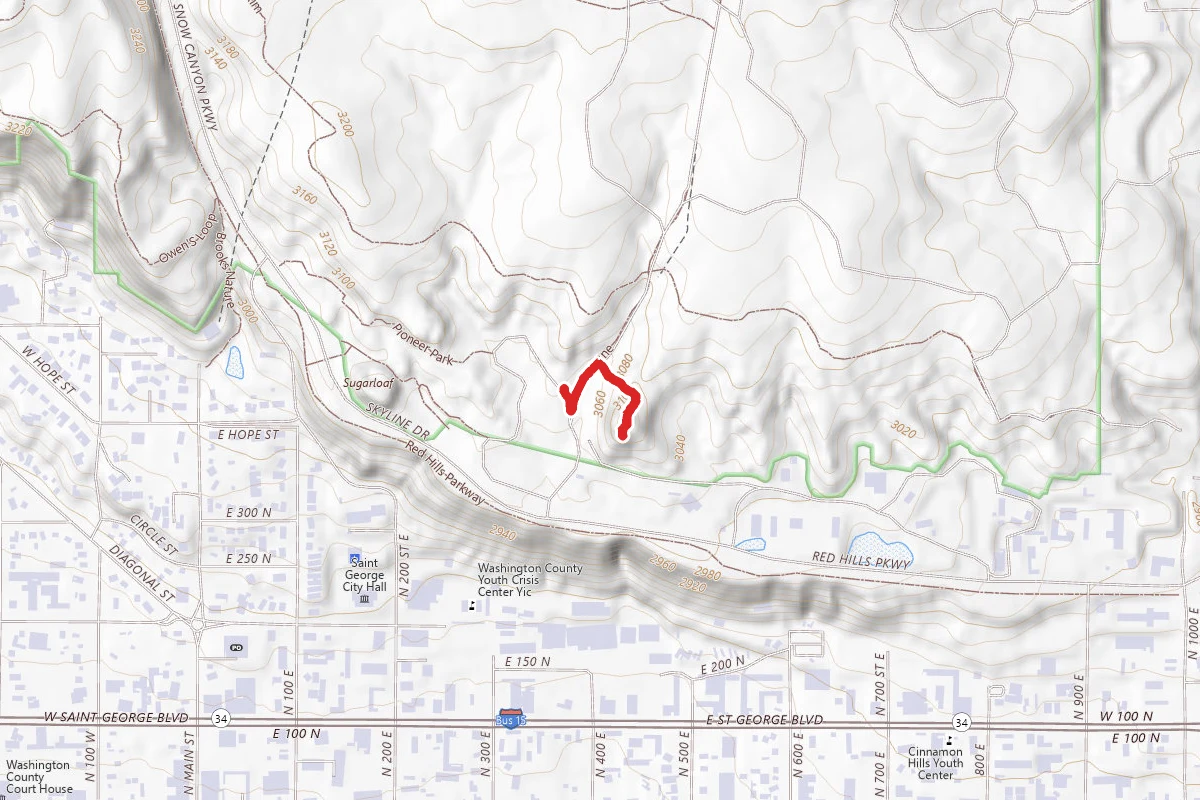 T-Bone Trail to Overlook