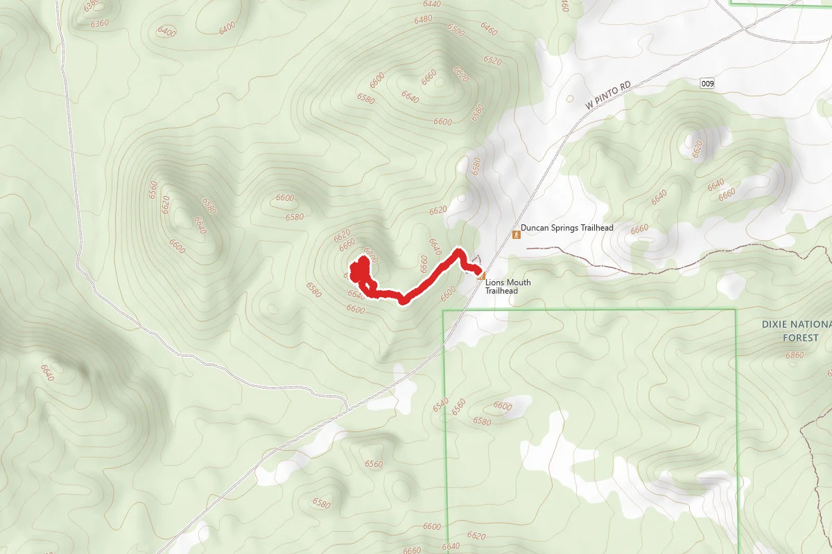 Lion’s Den Trail