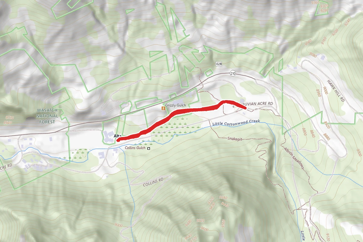 Lower Albion Meadows Interpretive Trail