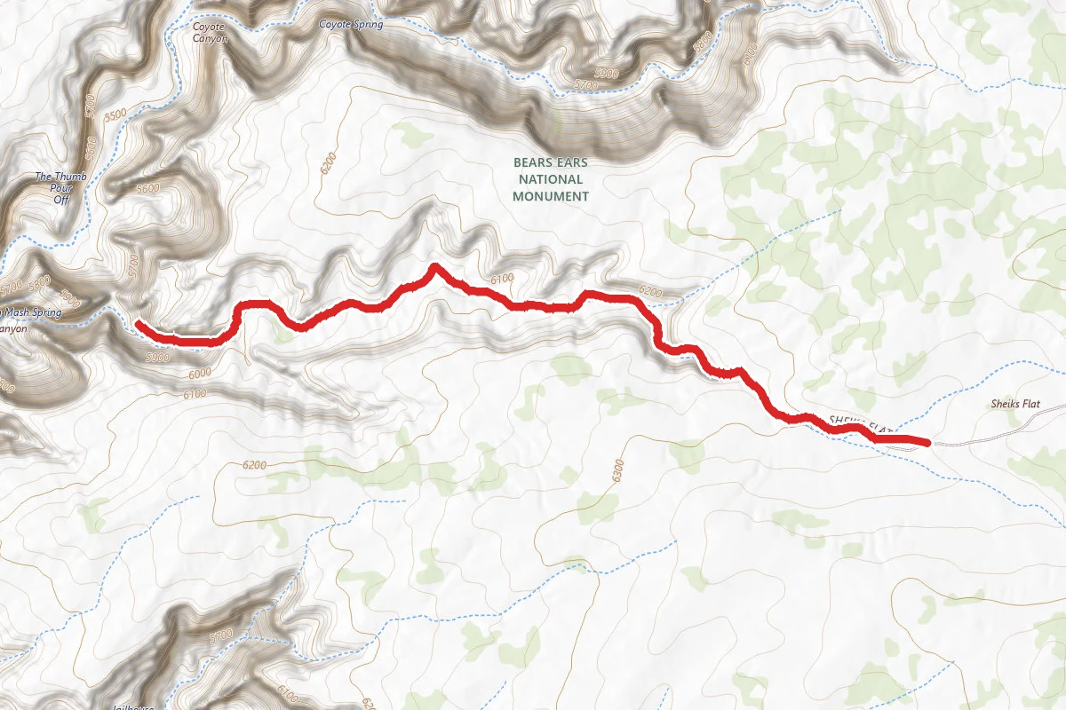 Shieks Canyon