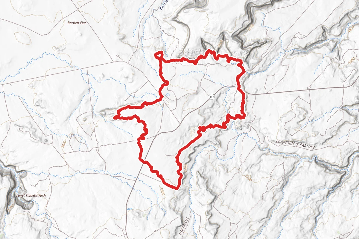 Big Mesa and Coney Island Loop