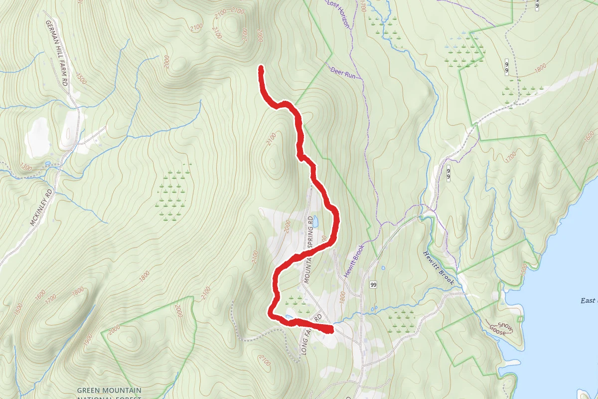 Mountain Top Inn Trail