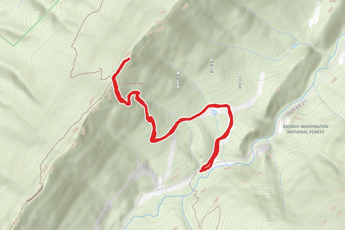 Jawbone Overlook Trail