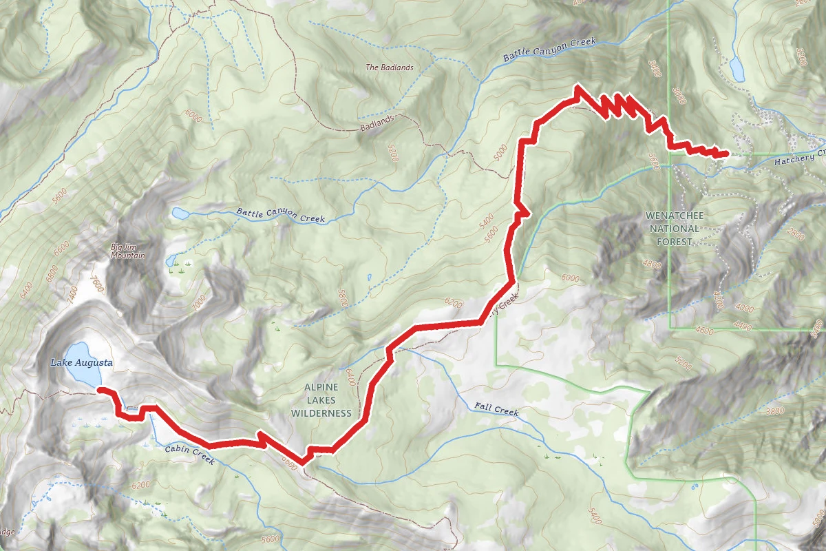 Lake Augusta Trail
