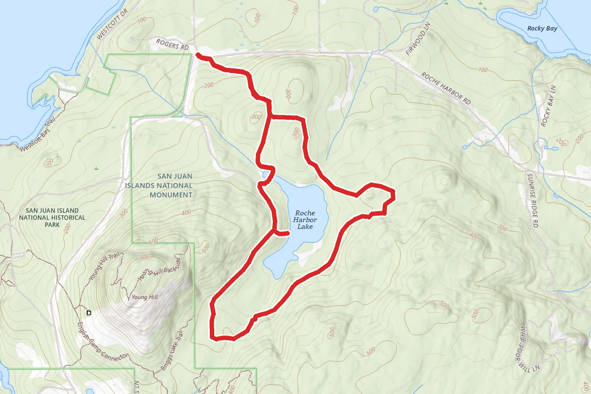 Roche Harbor Lake Loop