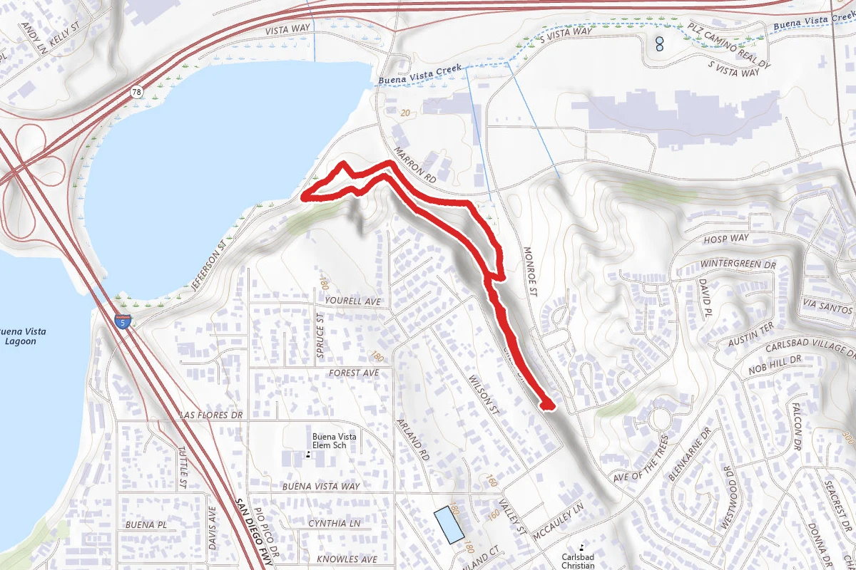Hosp Grove Trail