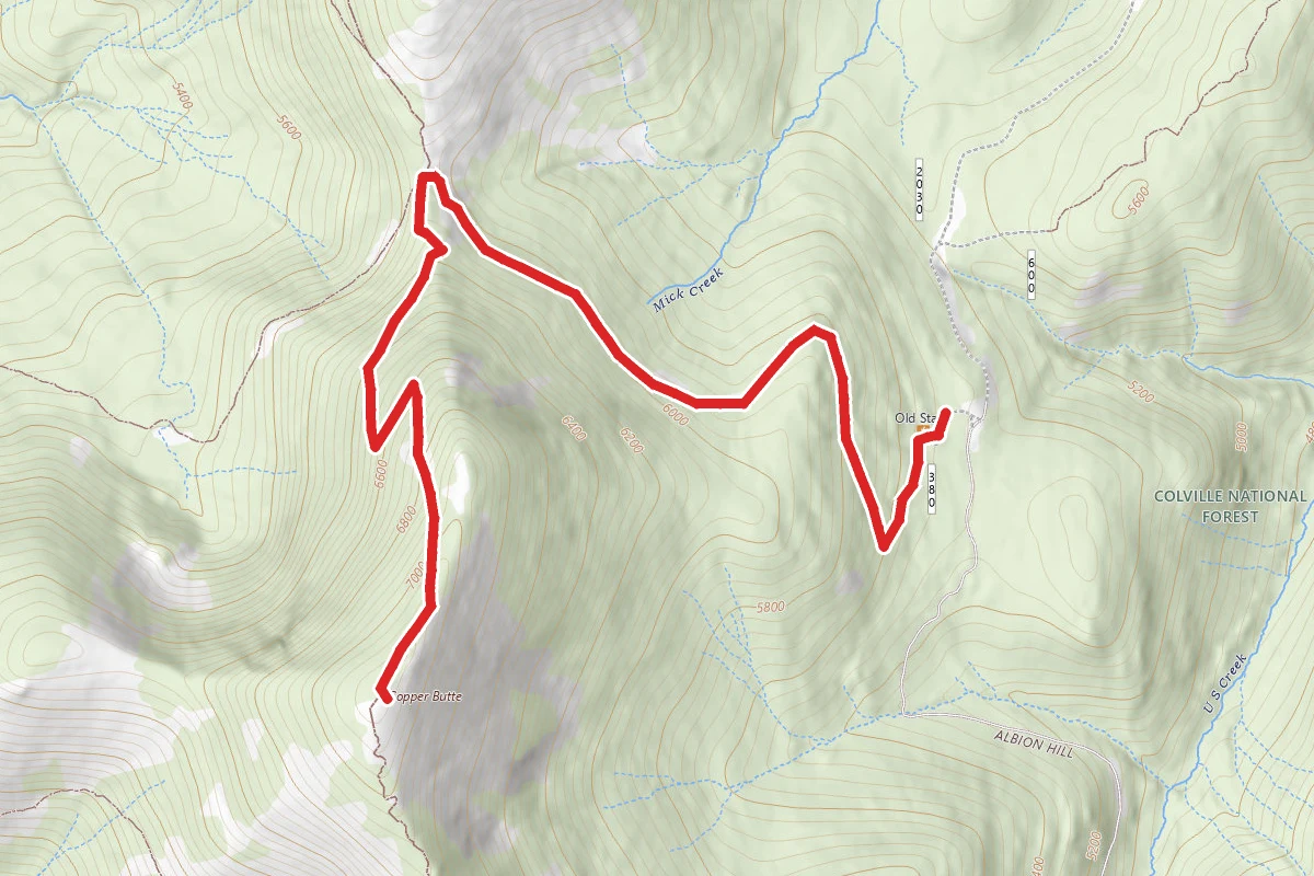 Copper Butte Trail