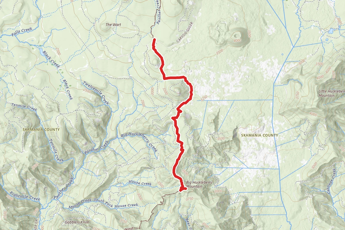 Big Lava Bed Trail via PCT