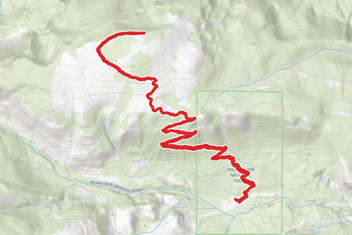 Grey Rock Trail to Whites Ridge