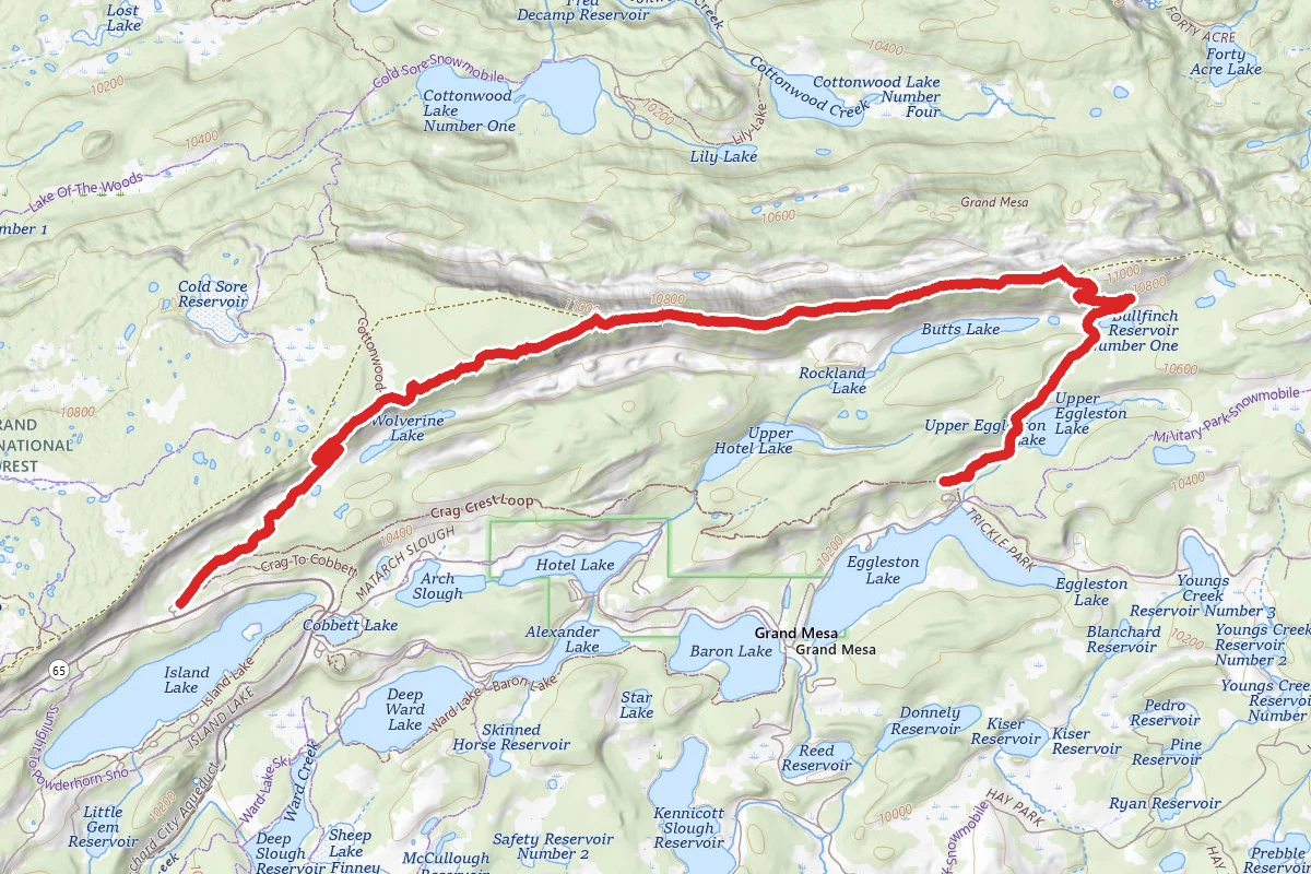 Crag Crest Trail