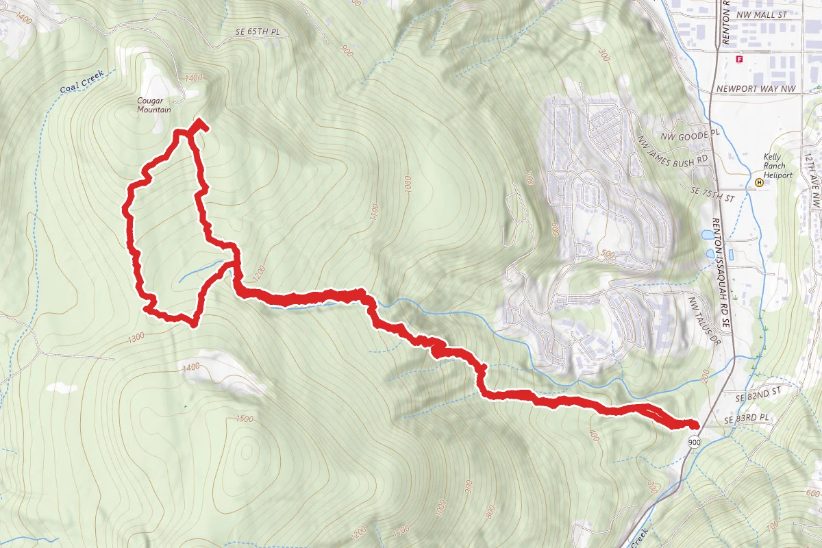 Tibbetts Marsh Loop via Bear Ridge Trail