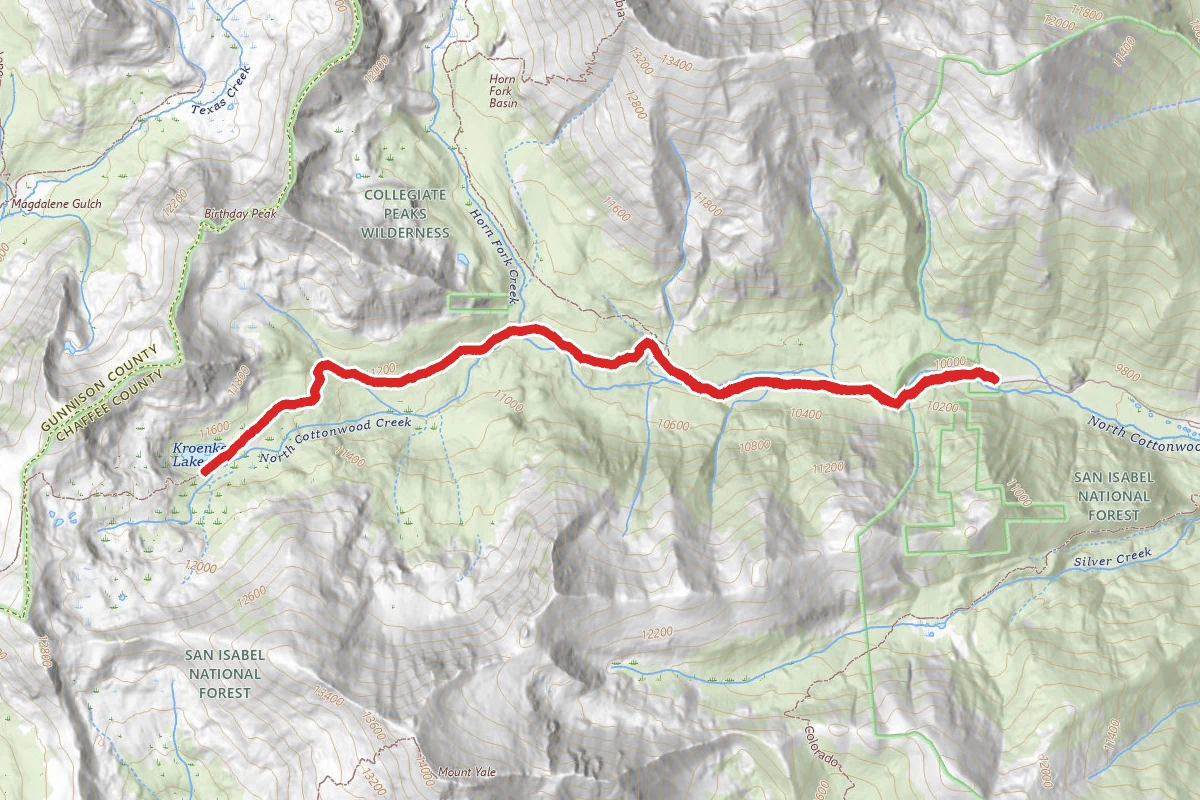Kroenke Lake Trail